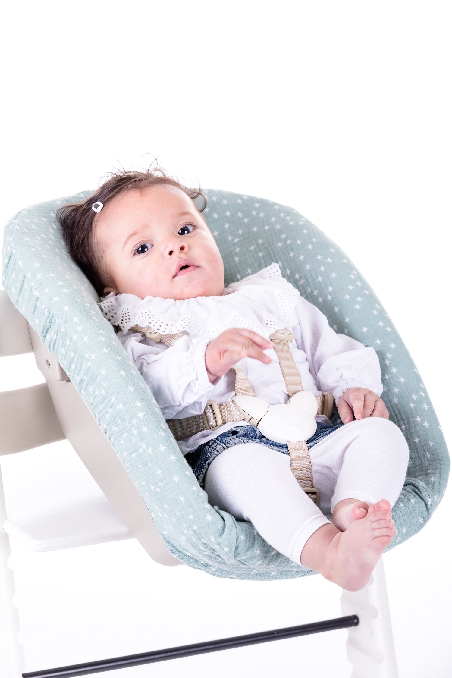 Newborn hoes Zacht mint plusje voor Stokke stoelverkleiner - ukje.nl