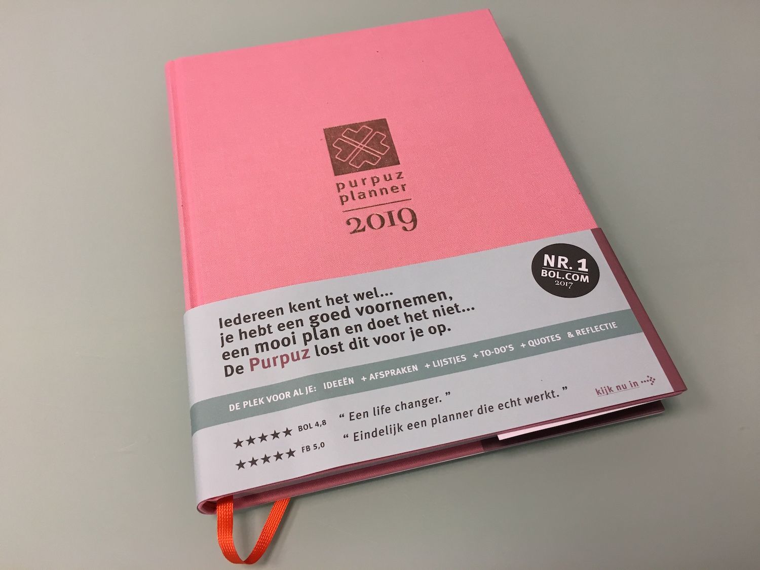 Pink Planner Purpuz 2019