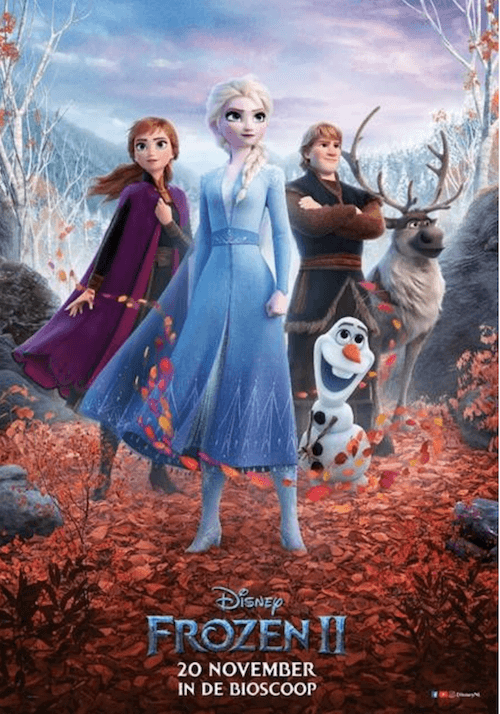 Disney Frozen 2 vanaf 20 november in de bioscoop