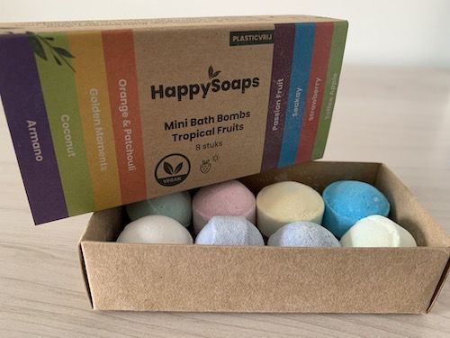 Mini Bath Bombs Tropical Fruits